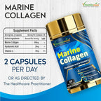 Vitaminnica Marine Collagen- 60 Capsules - The Wellness Store®