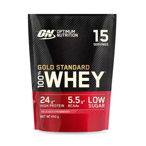 Optimum Nutrition - Gold Standard 100% Whey Protein Powder 24g - Multiple Sizes - The Wellness Store®