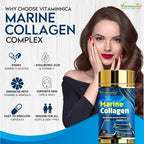Vitaminnica Marine Collagen- 60 Capsules - The Wellness Store®