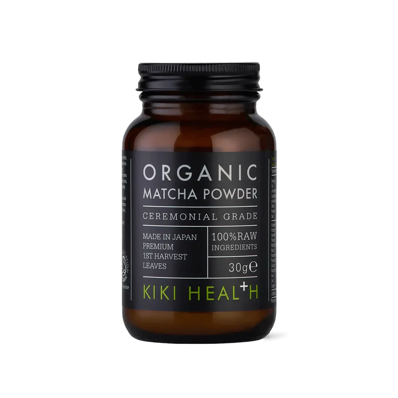 KIKI HEALTH - Matcha Powder, Organic, Ceremonial Grade - 30g