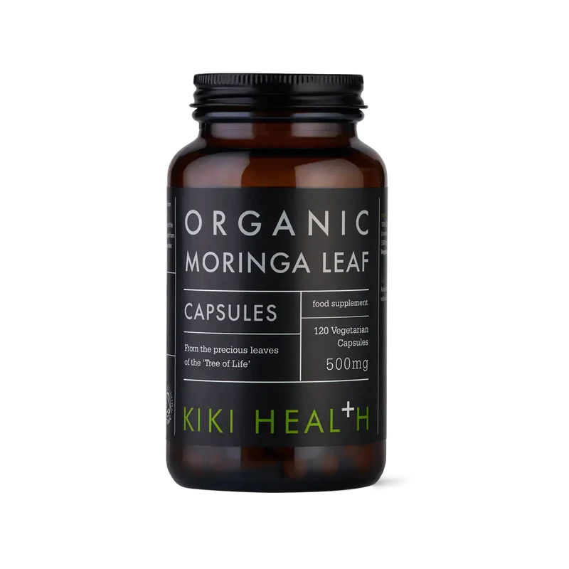 KIKI HEALTH - Moringa Leaf, Organic - 120 Vegicaps