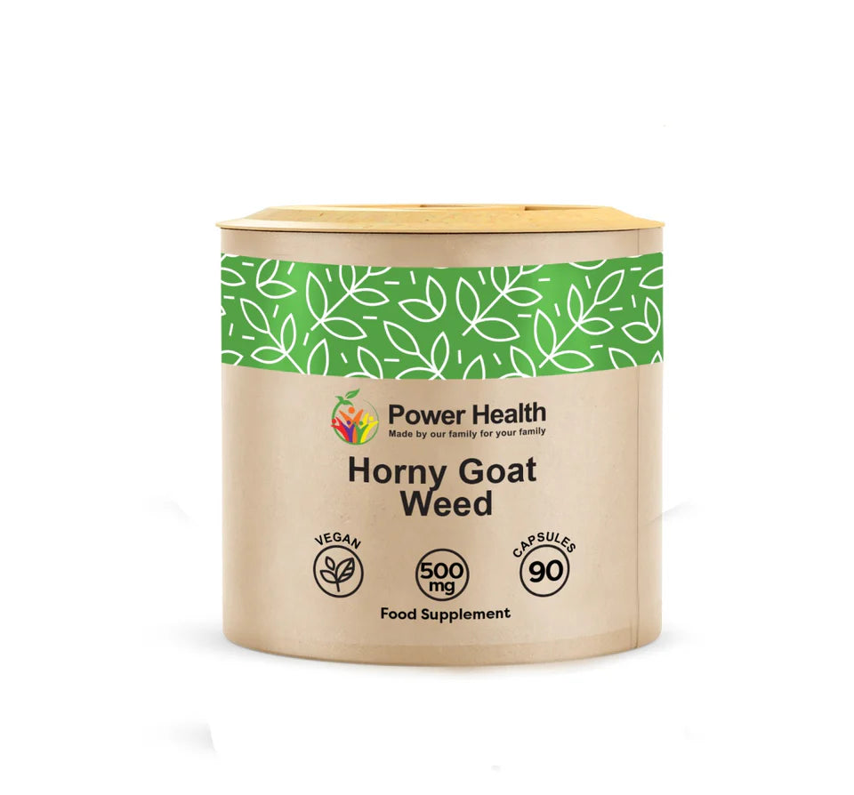 Power Health - Horny Goat Weed 500mg - 90 Capsules