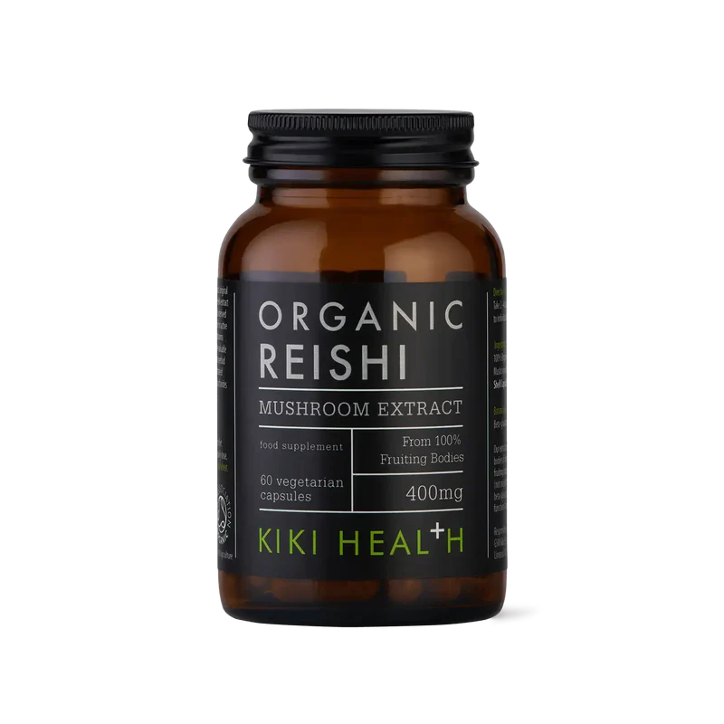 KIKI HEALTH - Reishi-Extract, Organic - 60 Vegicaps