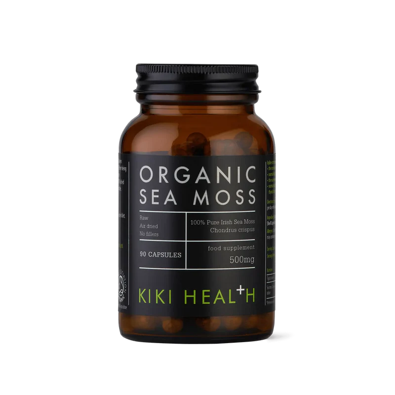 KIKI HEALTH - Sea Moss Irish, Organic - 90 Vegicaps