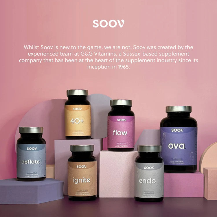 Soov - Flow Period Multivitamin - 60 Capsules