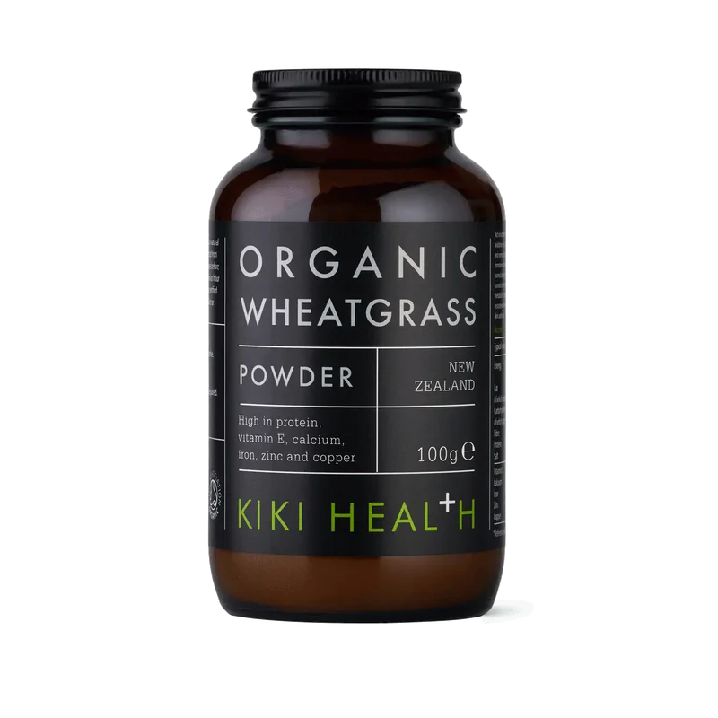 KIKI HEALTH - Wheatgrass Powder, Organic - 100g