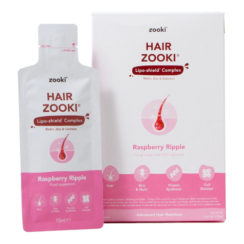 Zooki - Hair Nutrient Complex Liposomal - Liquid Sachets